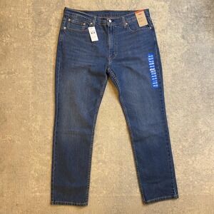 Levis 511 Jeans Mens 38x32 Blue Slim Straight Stretch Denim Medium Wash Pants